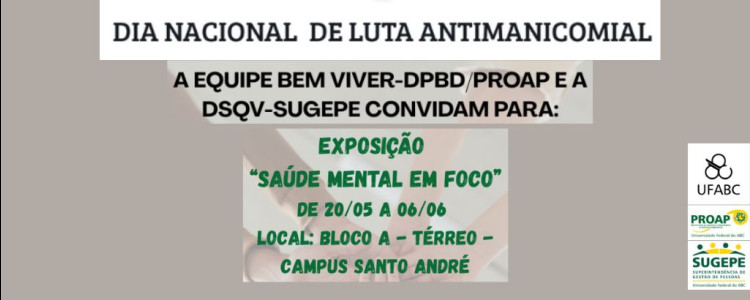 Dia Nacional da Luta Antimanicomial 
