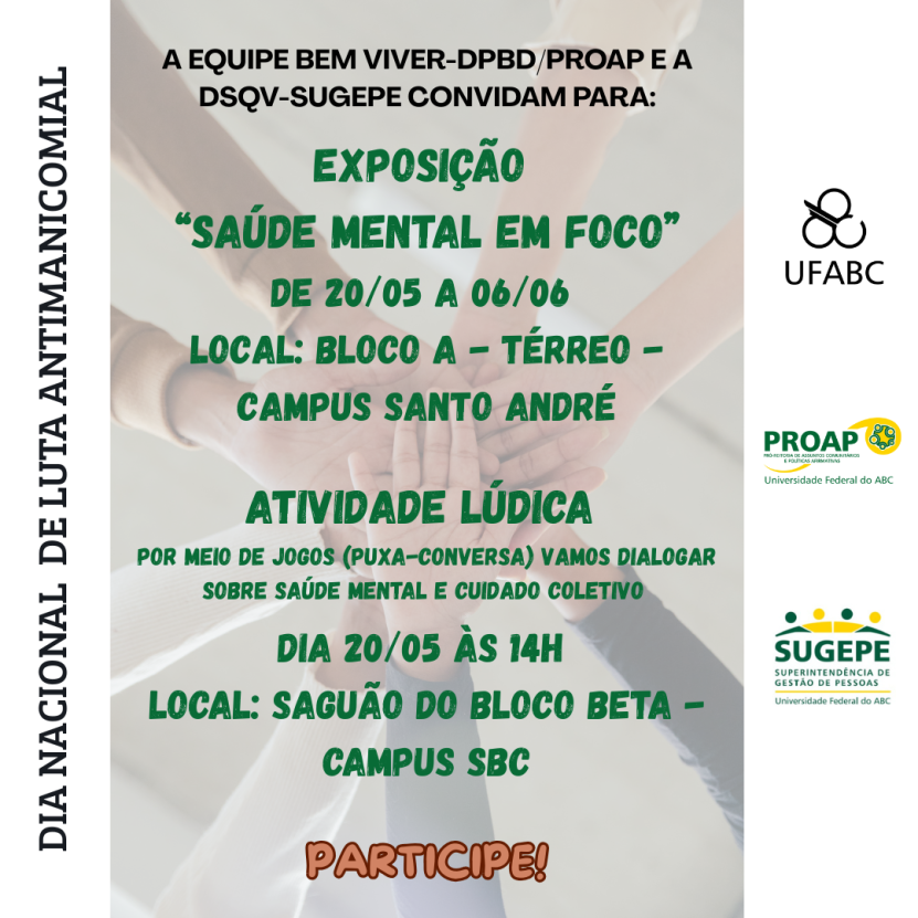 card dia de luta antimanicomial 2025